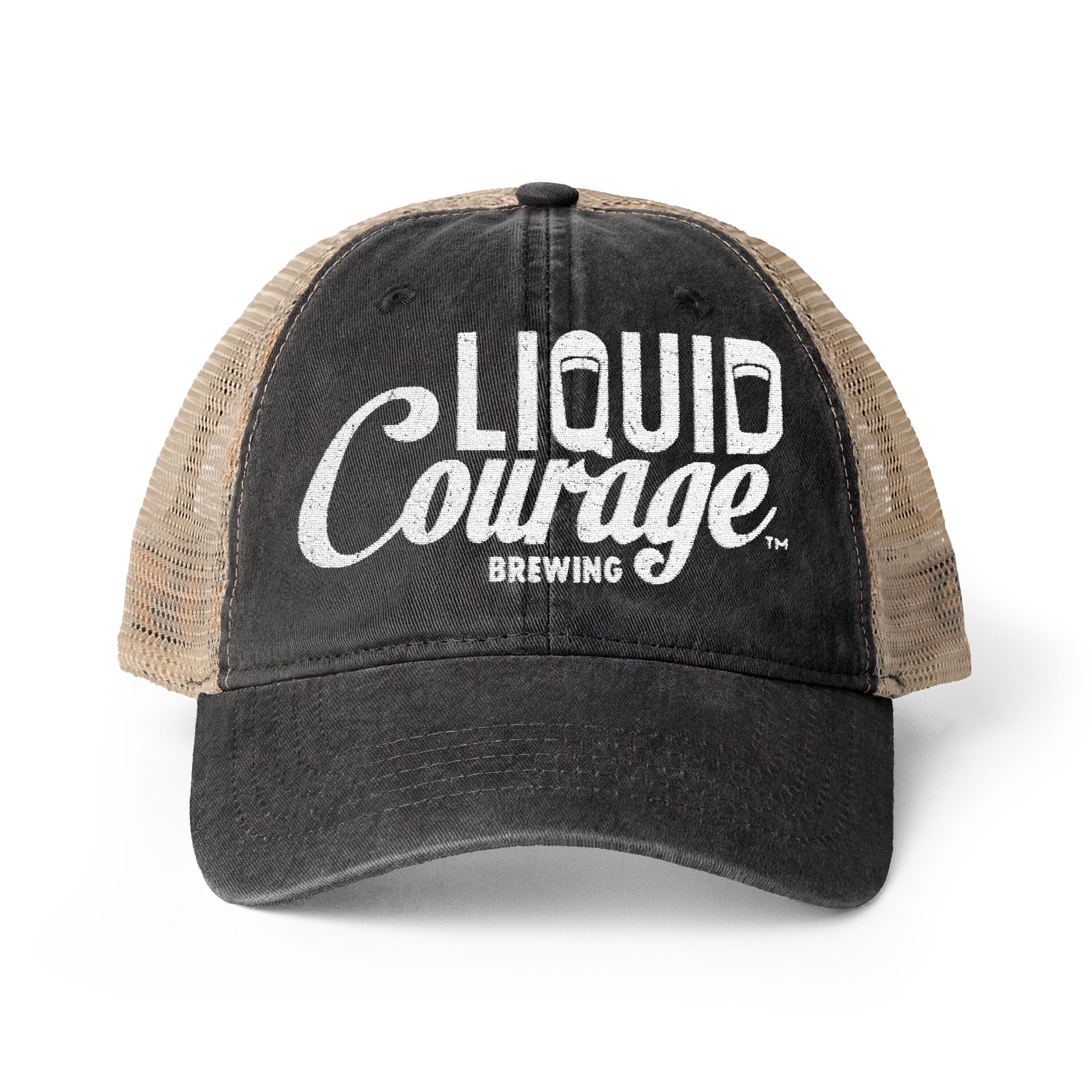 women's mesh-back cap Black / Leopard front